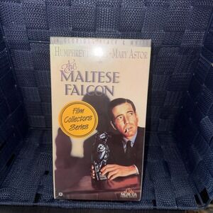 THE MALTESE FALCON VHS 1997 Movie Humphrey Bogart NEW SEALED MGM Vintage B&W